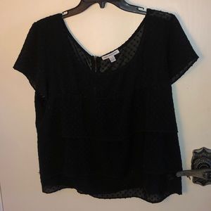 American Eagle outfitters ruffle blouse